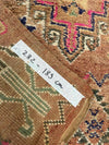 Boujaad handgemaakt vloer kleed 282-189cm